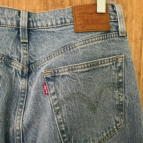 Levi's 501 Straight Jeans | Hollow Days Wash, Size 30 - Picture 10 of 12